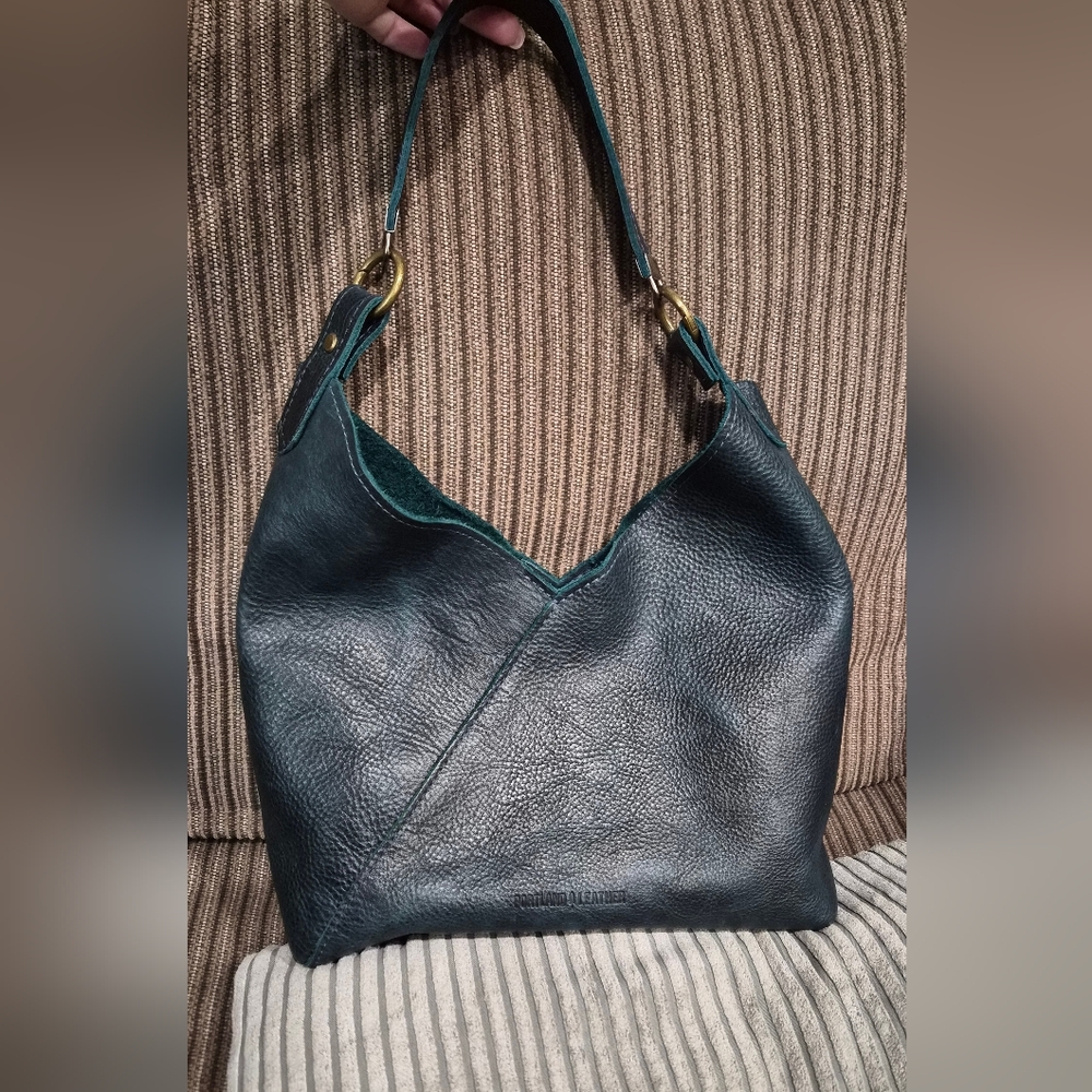 Portland Leather Goods Large Naomi In Boreal